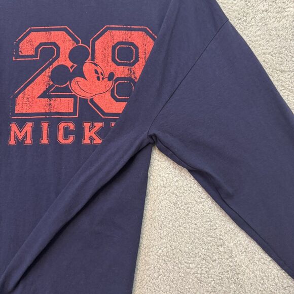 Vintage Disney Shirt Adult XL Y2K Mickey 28 Disneyland Resort Cotton Long Sleeve - Picture 5 of 15